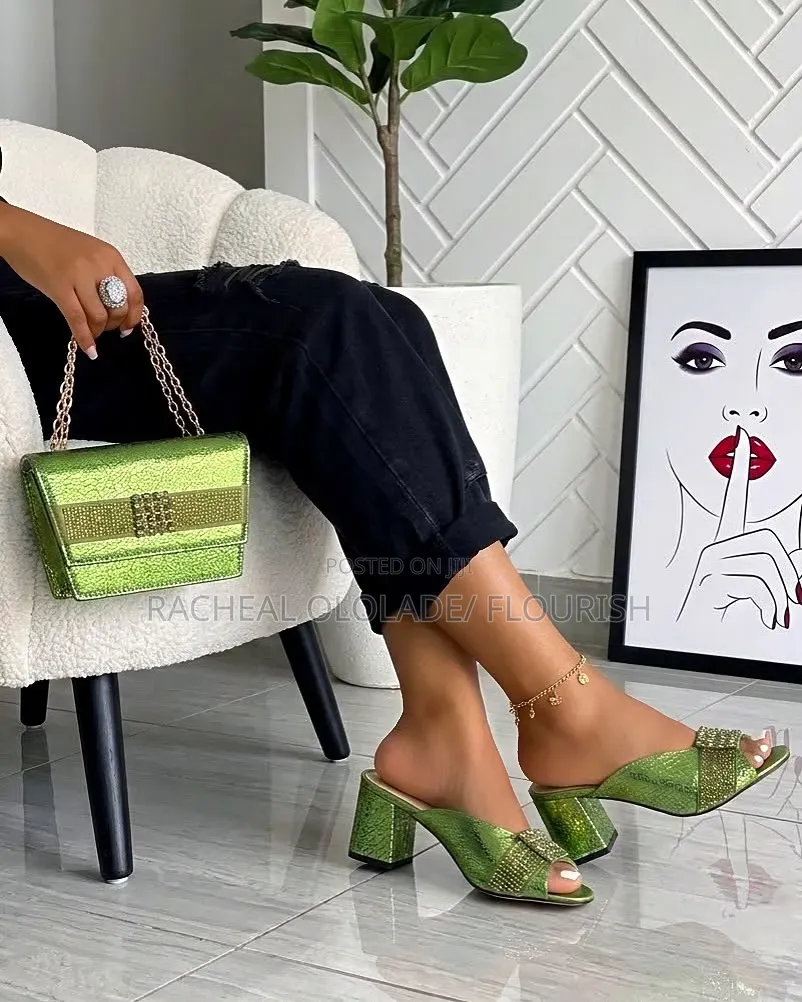 Elegant Women Shoe and Purse