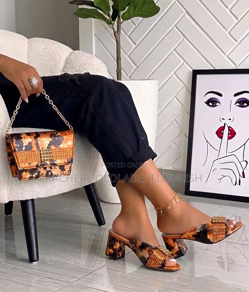 Elegant Women Shoe and Purse