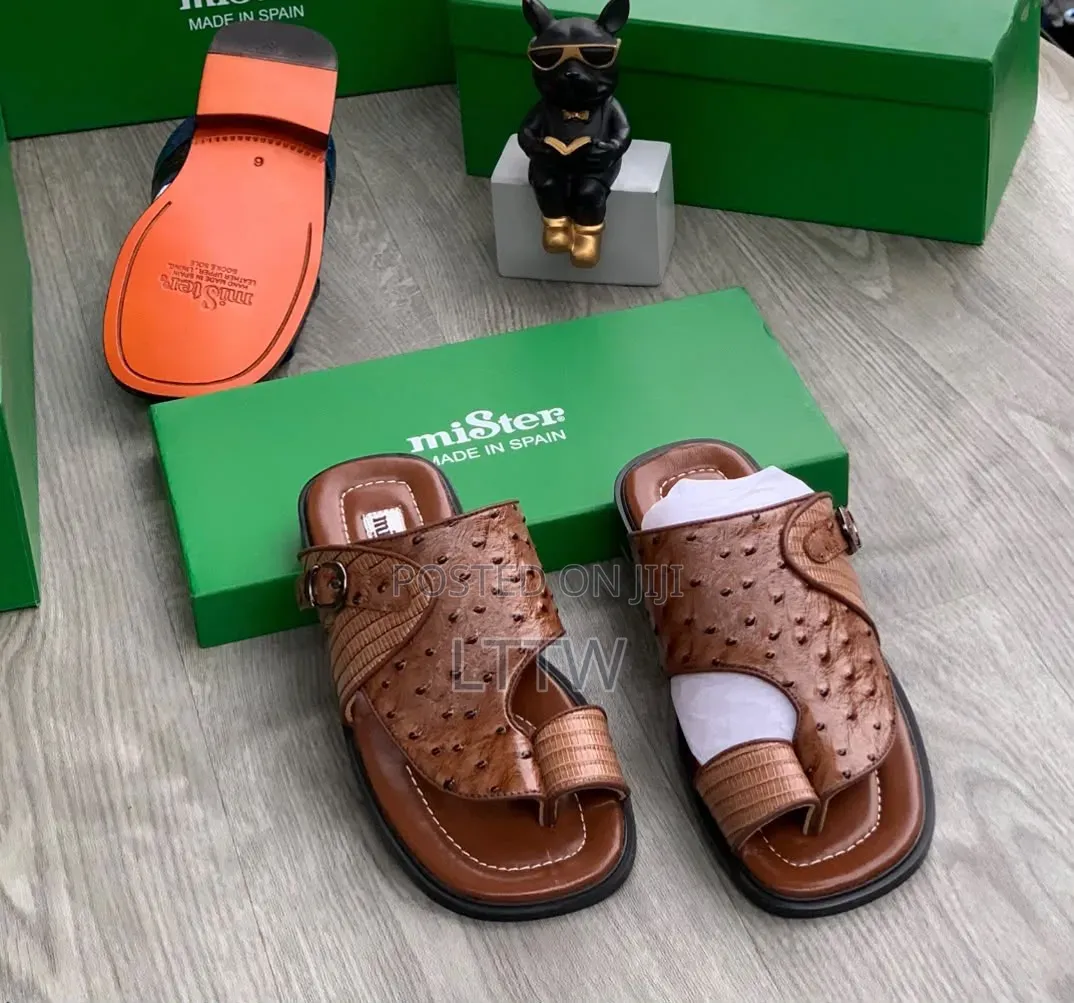 miSter Made in Spain Men’s Leather Sandals | Original miSter