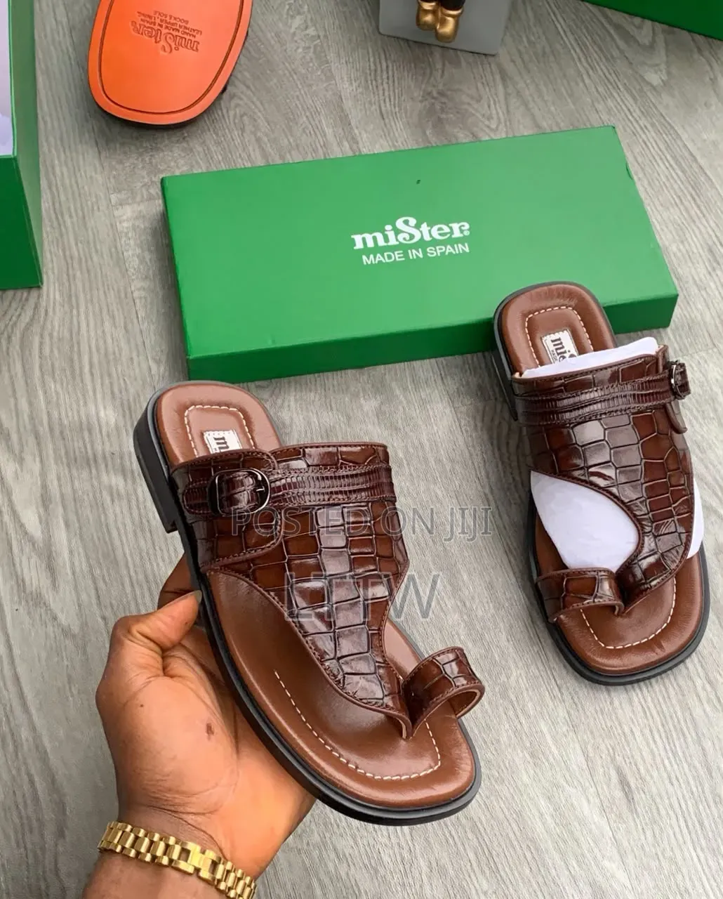 miSter Made in Spain Men’s Leather Sandals | Original miSter