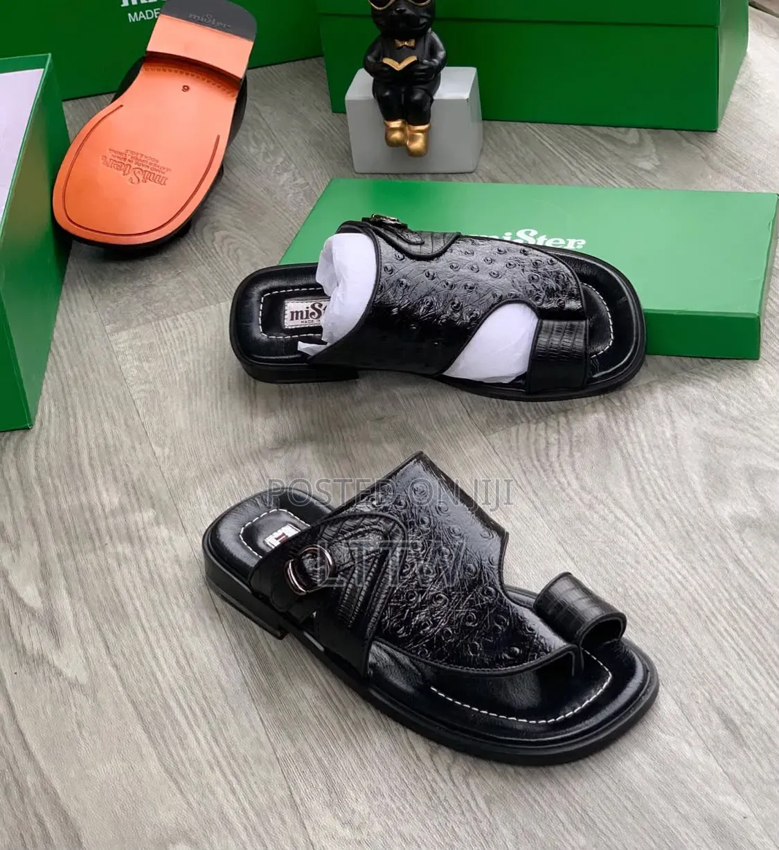 miSter Made in Spain Men’s Leather Sandals | Original miSter
