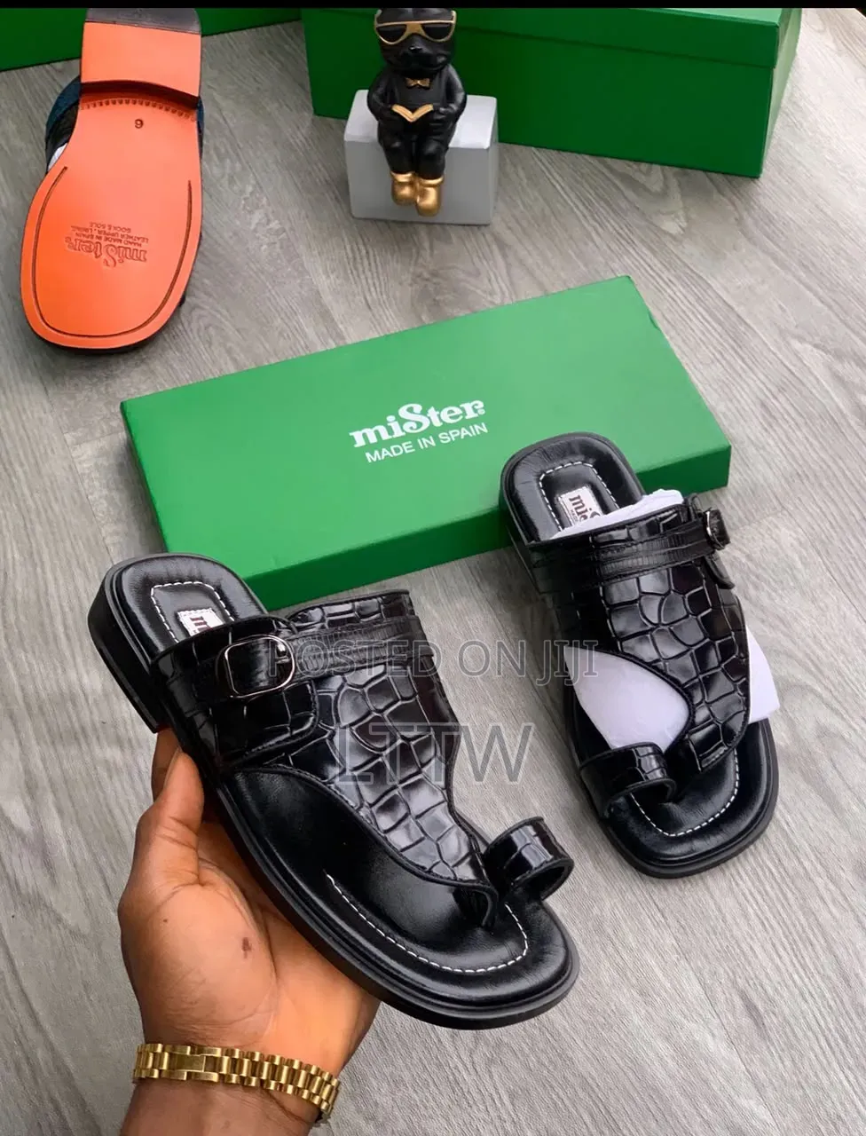 miSter Made in Spain Men’s Leather Sandals | Original miSter