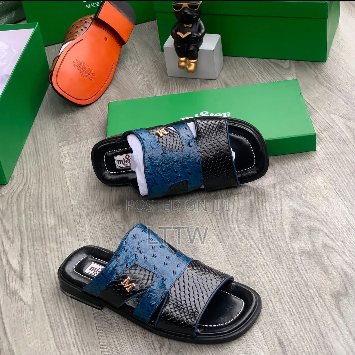 miSter Made in Spain Men’s Leather Sandals | Original miSter