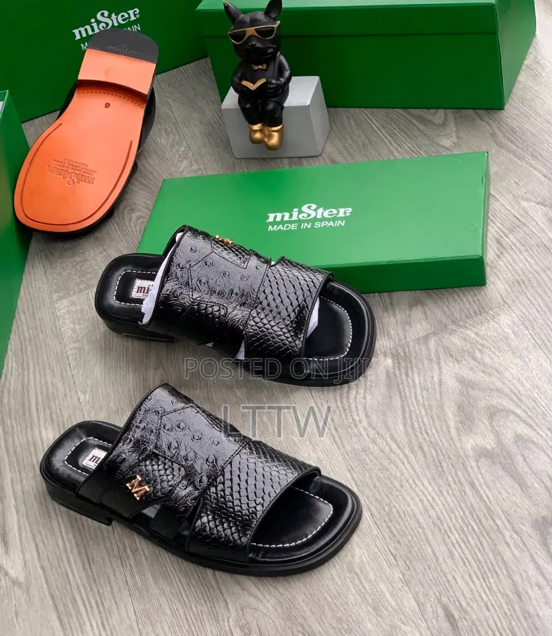 miSter Made in Spain Men’s Leather Sandals | Original miSter