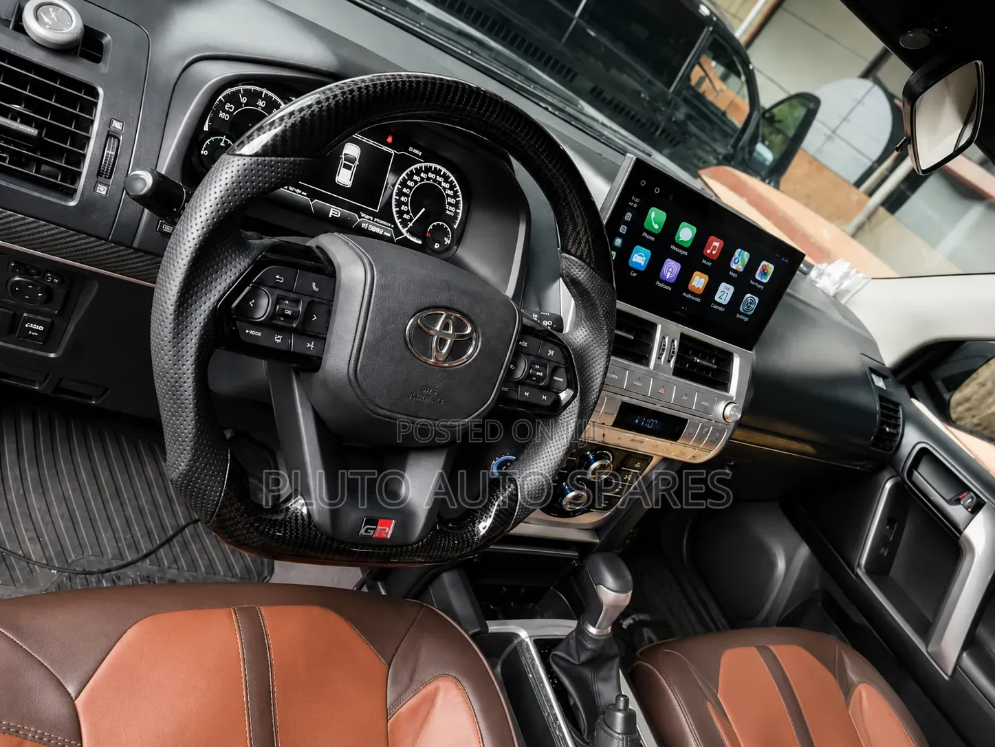 Prado Interior 2010 Upgrade to 2024 Android Screen & Consoles