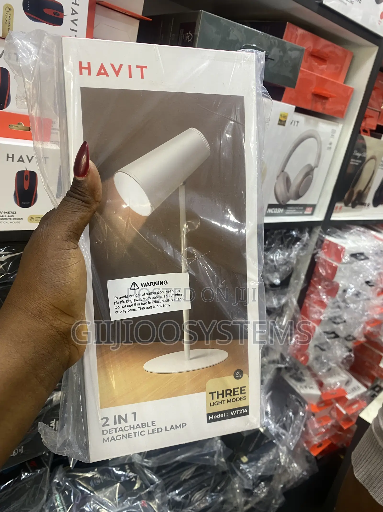 HAVIT 2 in 1 Detachable Magnetic Led Lamp