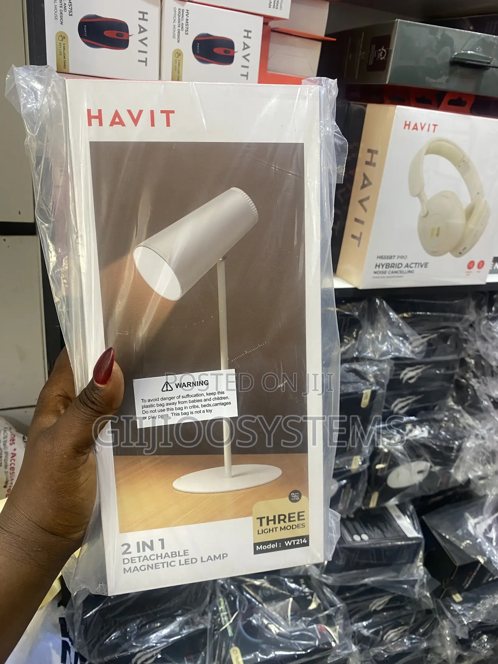 HAVIT 2 in 1 Detachable Magnetic Led Lamp