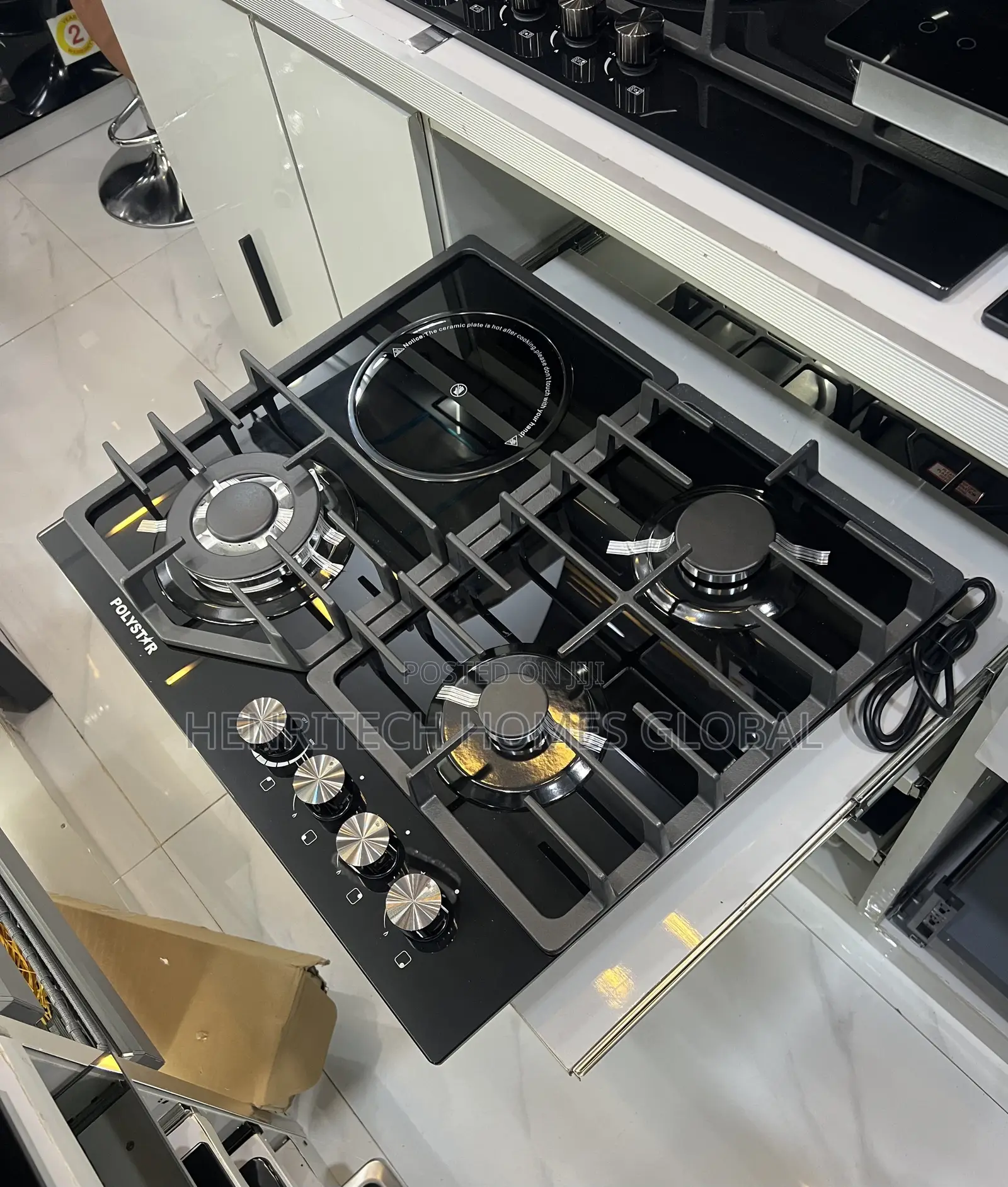 POLYSTAR 3+1 Gas & Electric Cooker