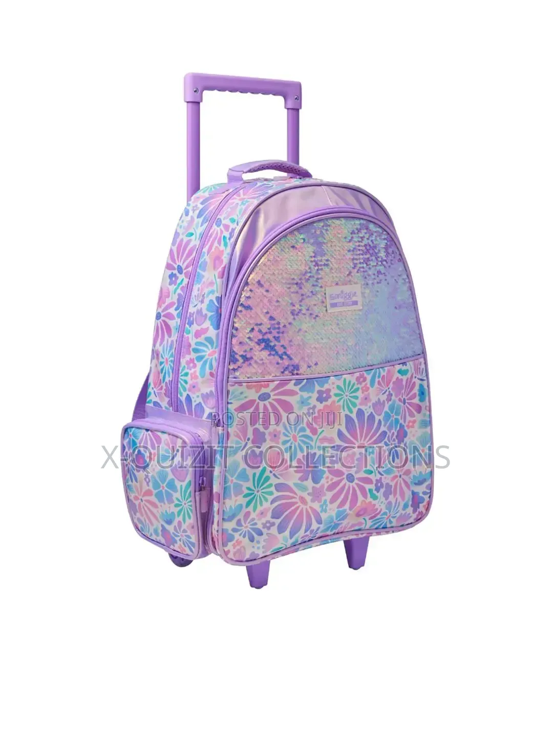 Smiggle 18-Inch Trolley Bag With Light Up Wheels