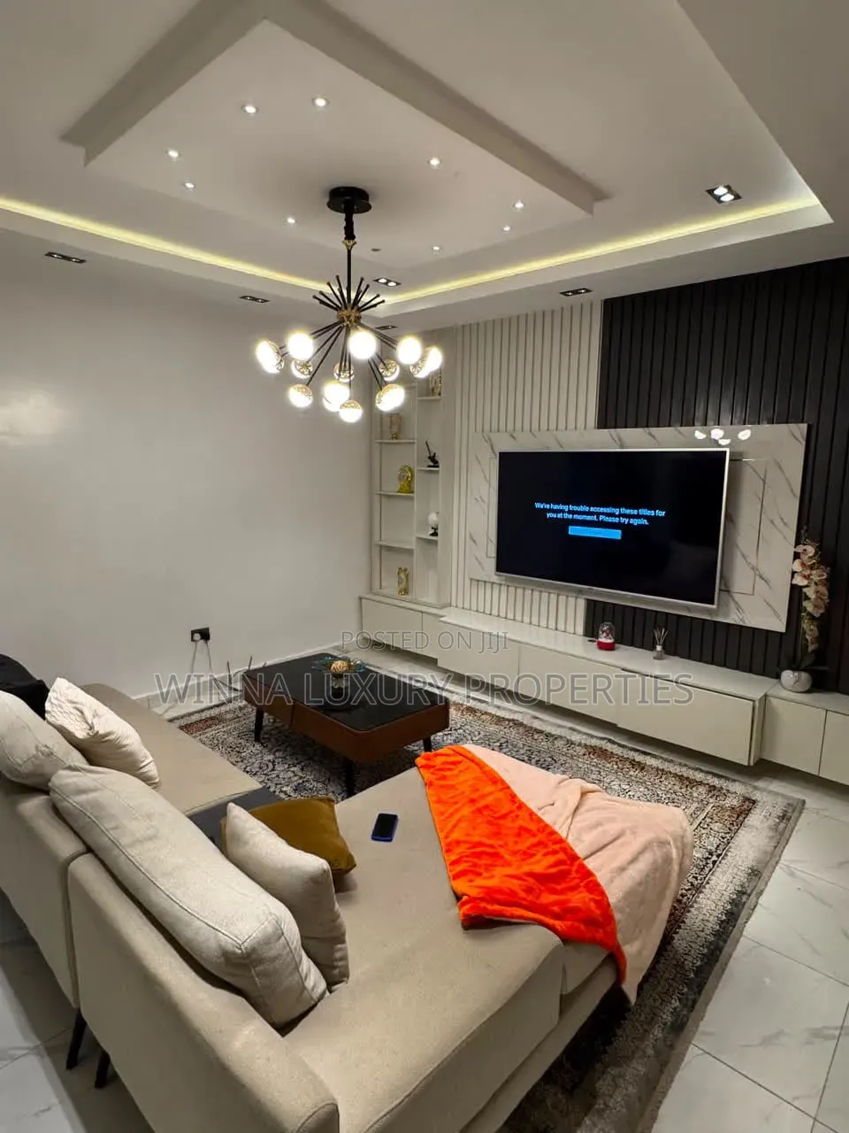 Furnished 3bdrm Apartment in Kings Court, Jabi for rent