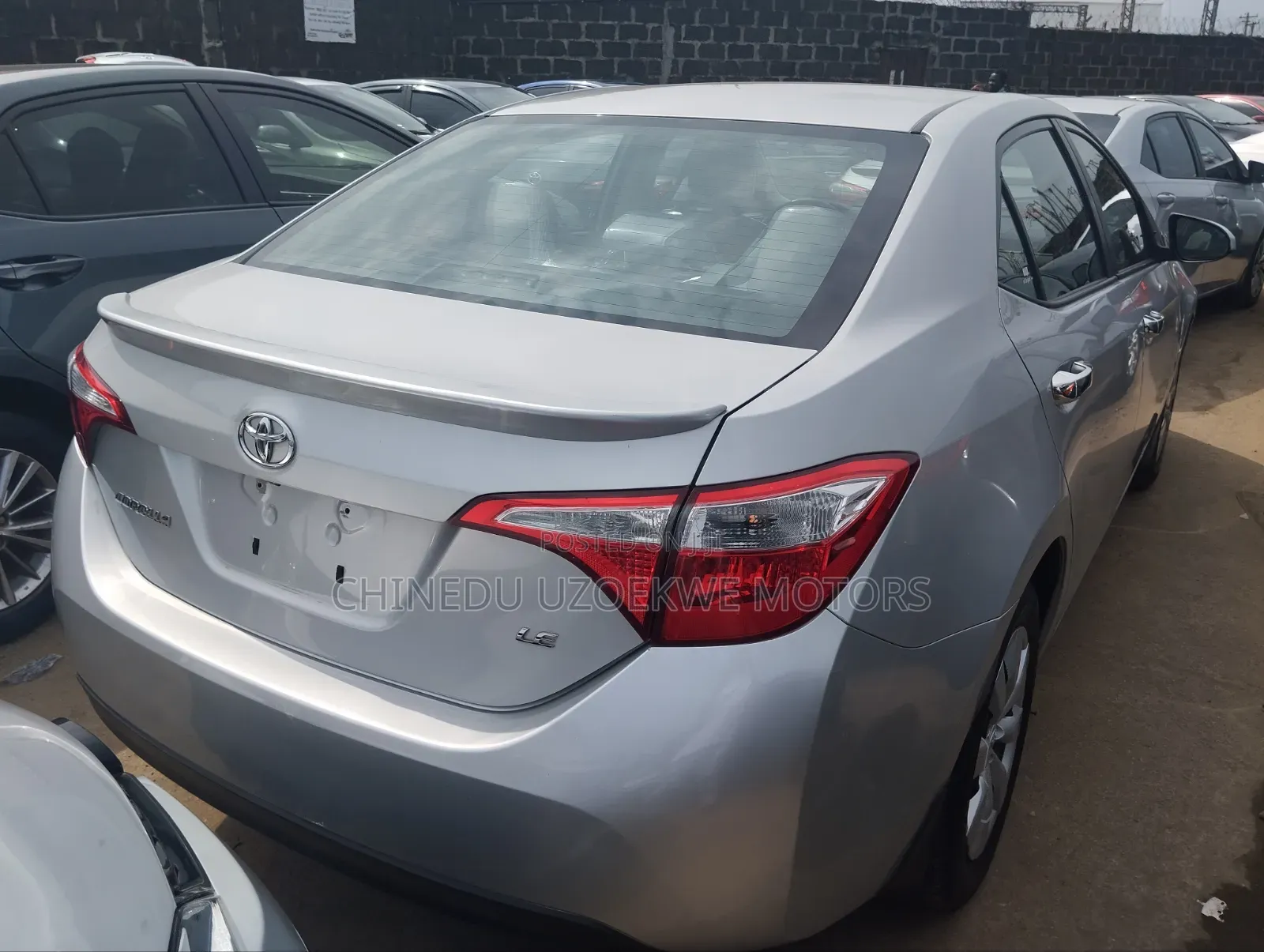 Toyota Corolla 2016 Silver