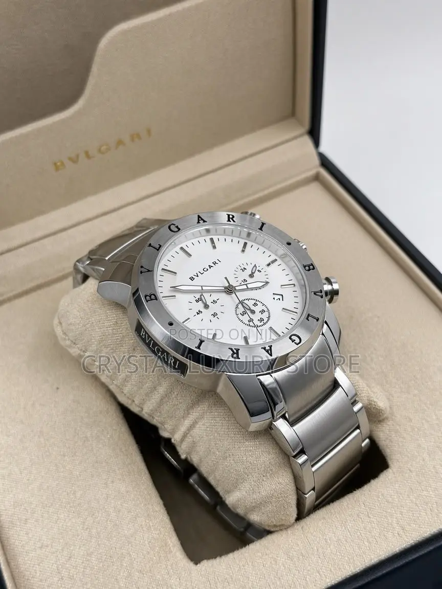 Bvlgari Quality Men Chain Strap Wristwatch