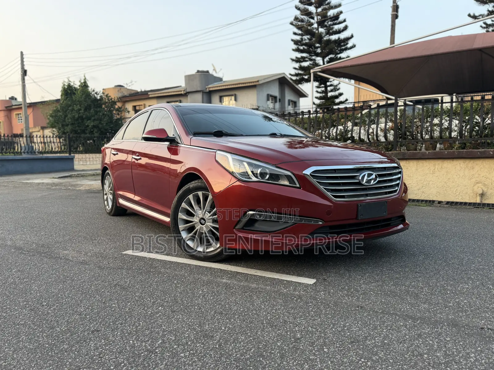Hyundai Sonata Limited 4dr Sedan (2.4L 4cyl 6A) 2015 Red