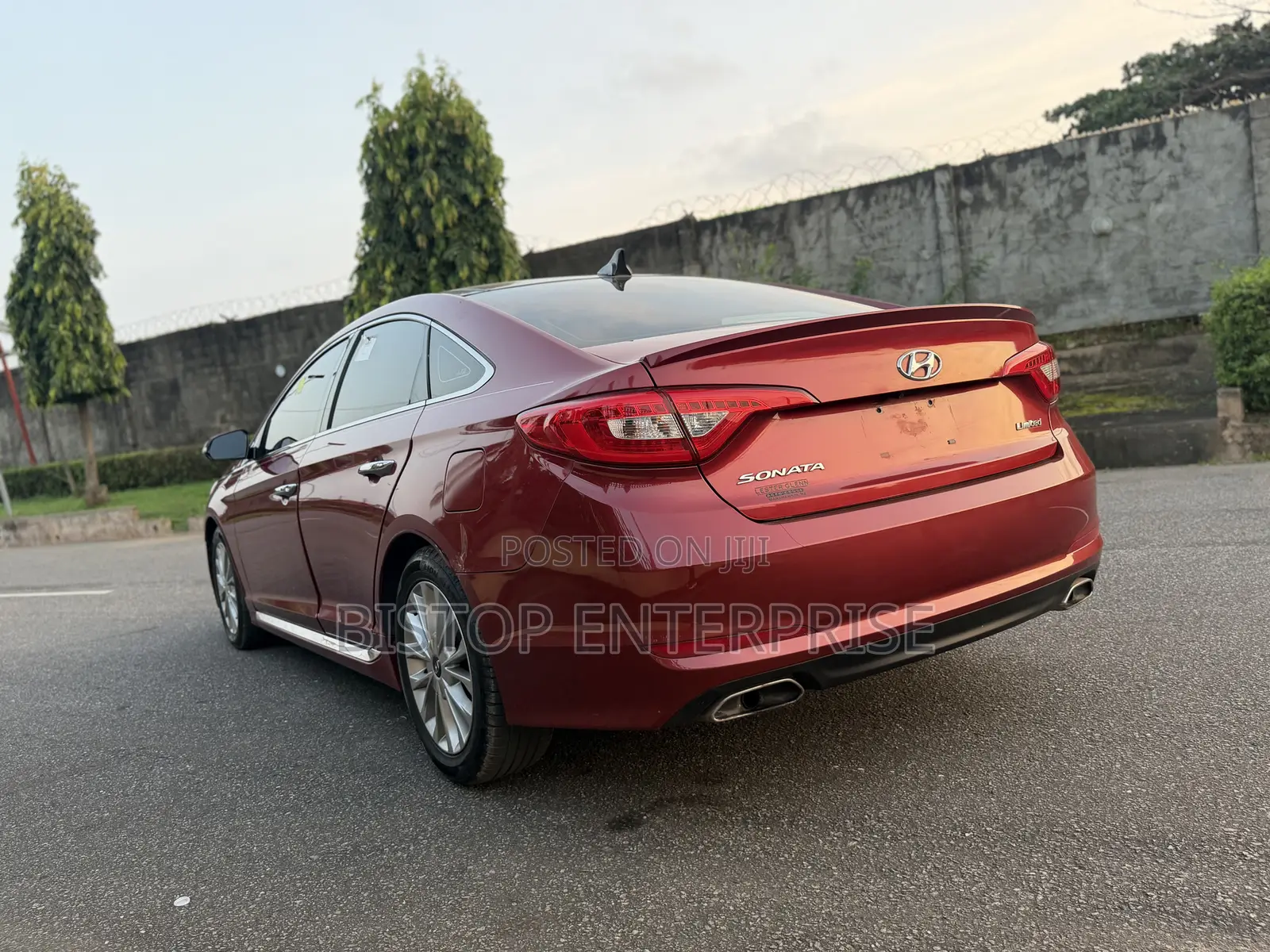Hyundai Sonata Limited 4dr Sedan (2.4L 4cyl 6A) 2015 Red