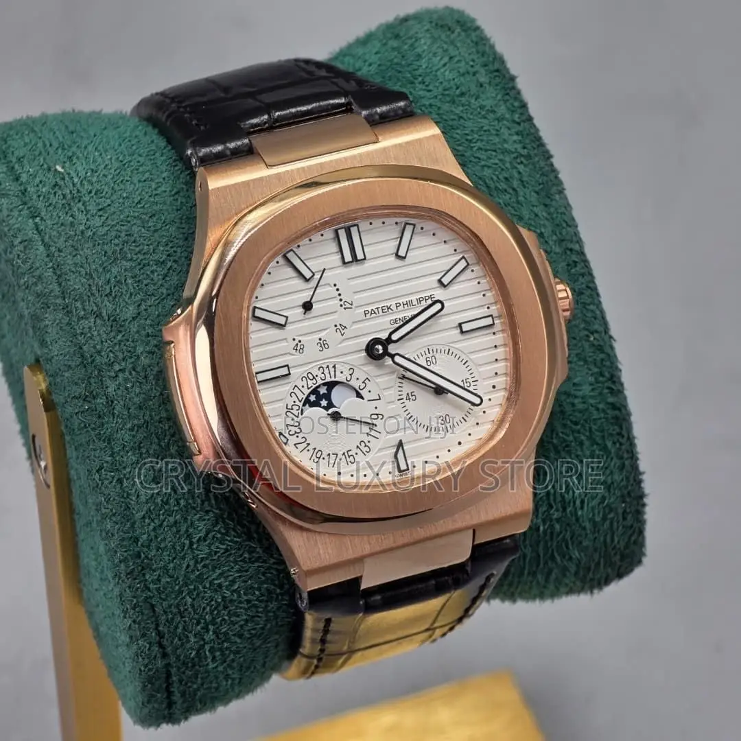 Patek Philippe Quality Luxury Men Automatic Engine Wristwatch