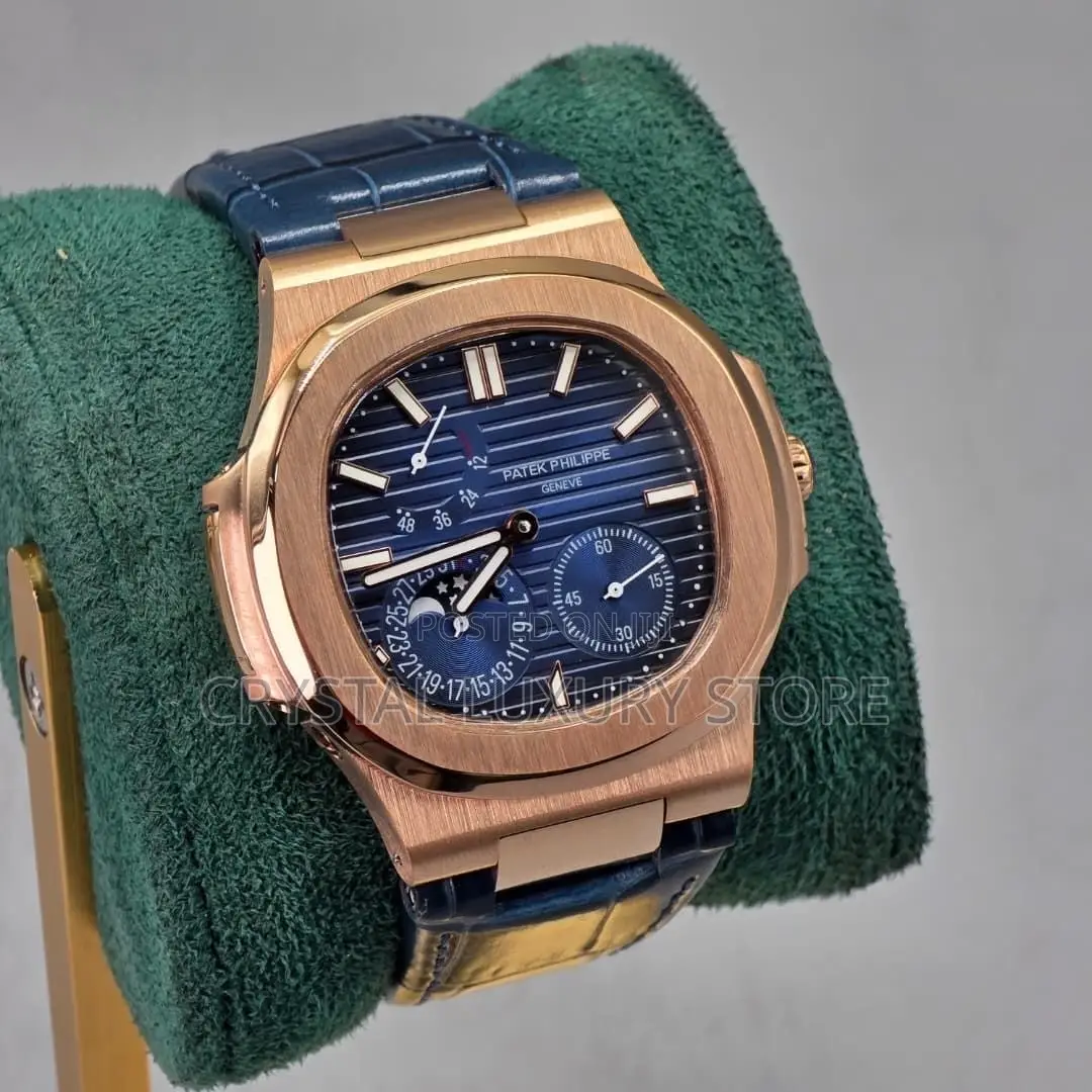 Patek Philippe Quality Luxury Men Automatic Engine Wristwatch