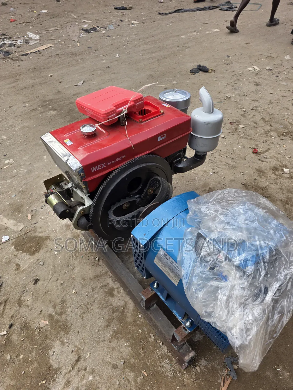 Basic 20kva Diesel Generator With 1115 Engine 100%copper Coil