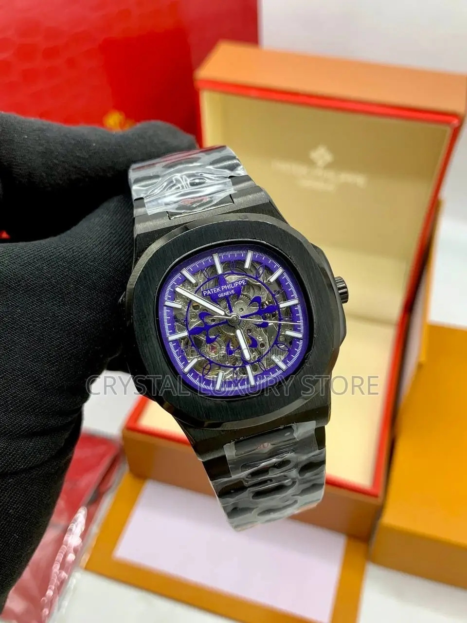 Patek Philippe Quality Luxury Men Automatic Engine Wristwatch
