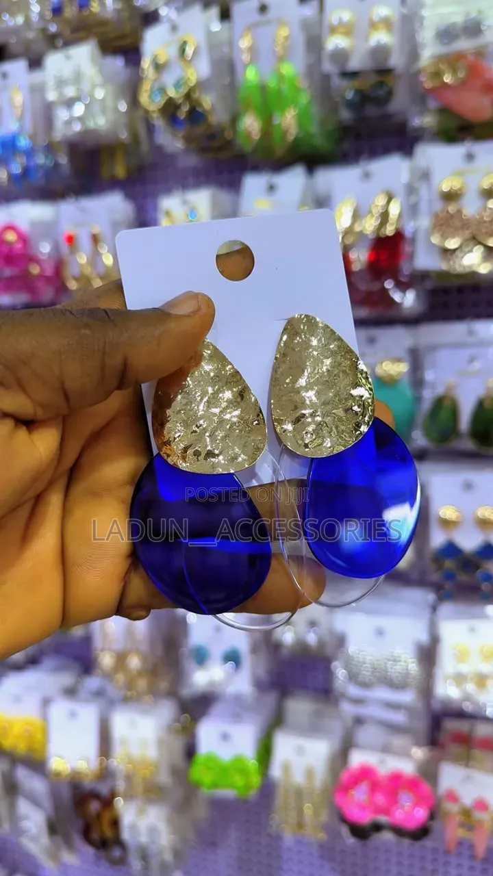 Retro Geometric Earrings