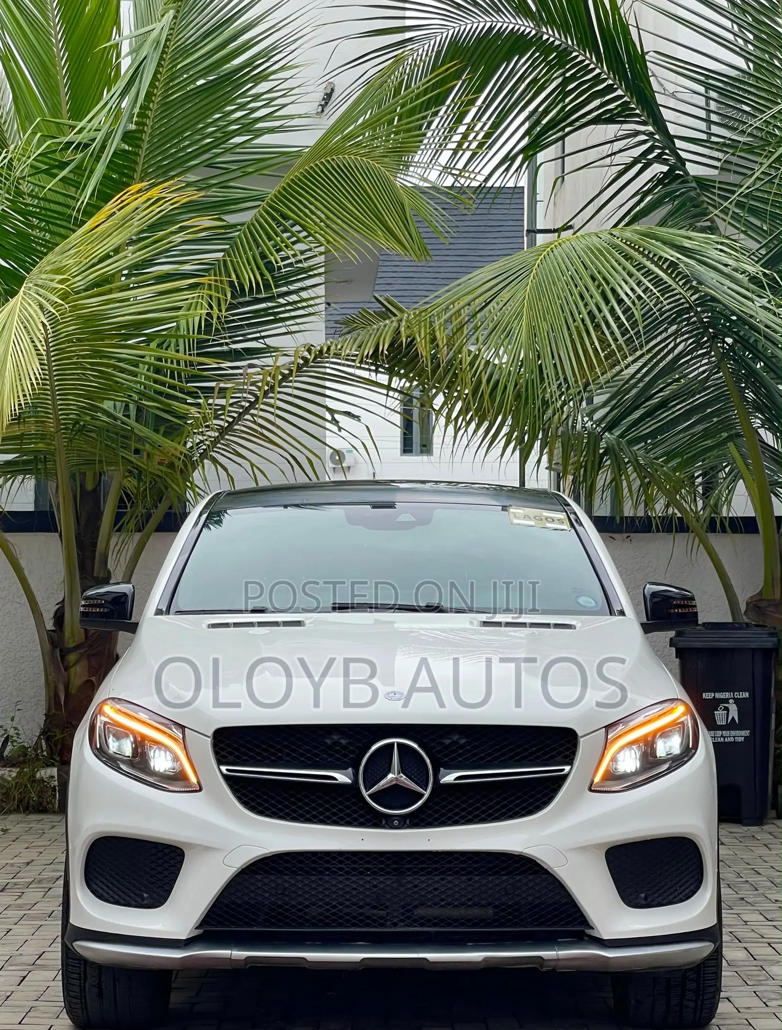 Mercedes-Benz GLE-Class 2016 White