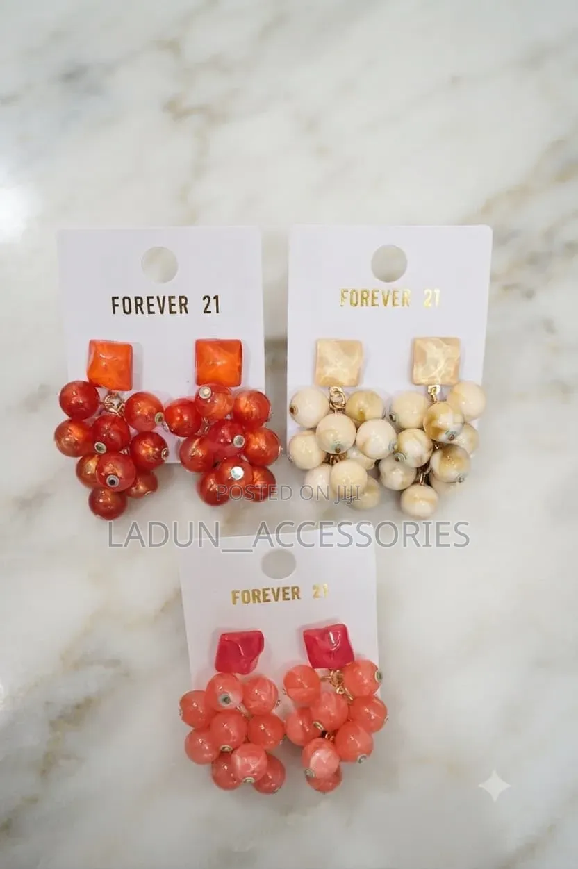 Grape Statement Earrings