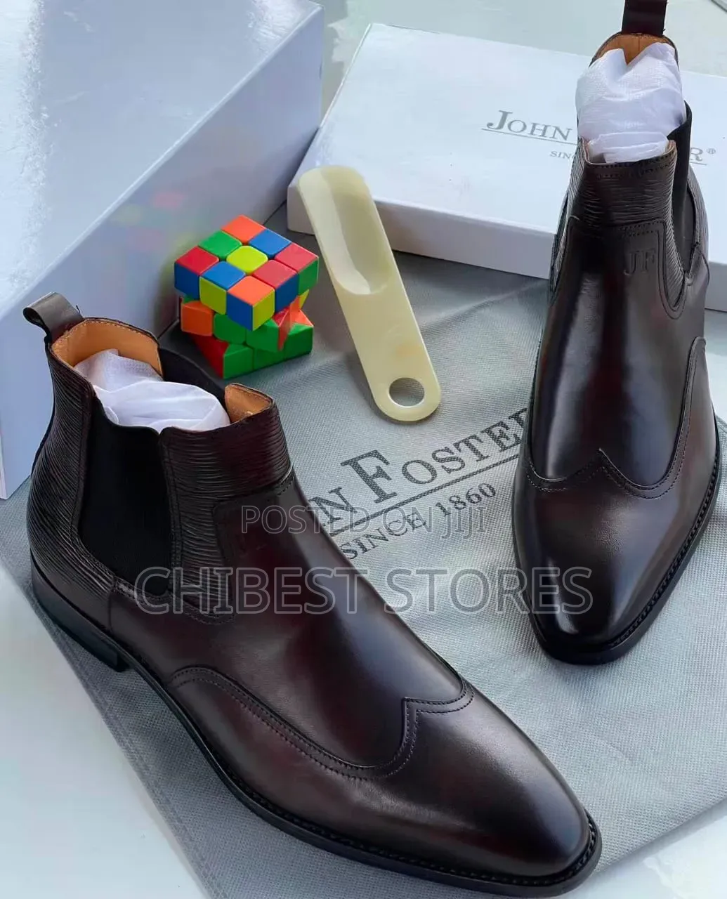 Premium John Foster Mens Ankle Shoes