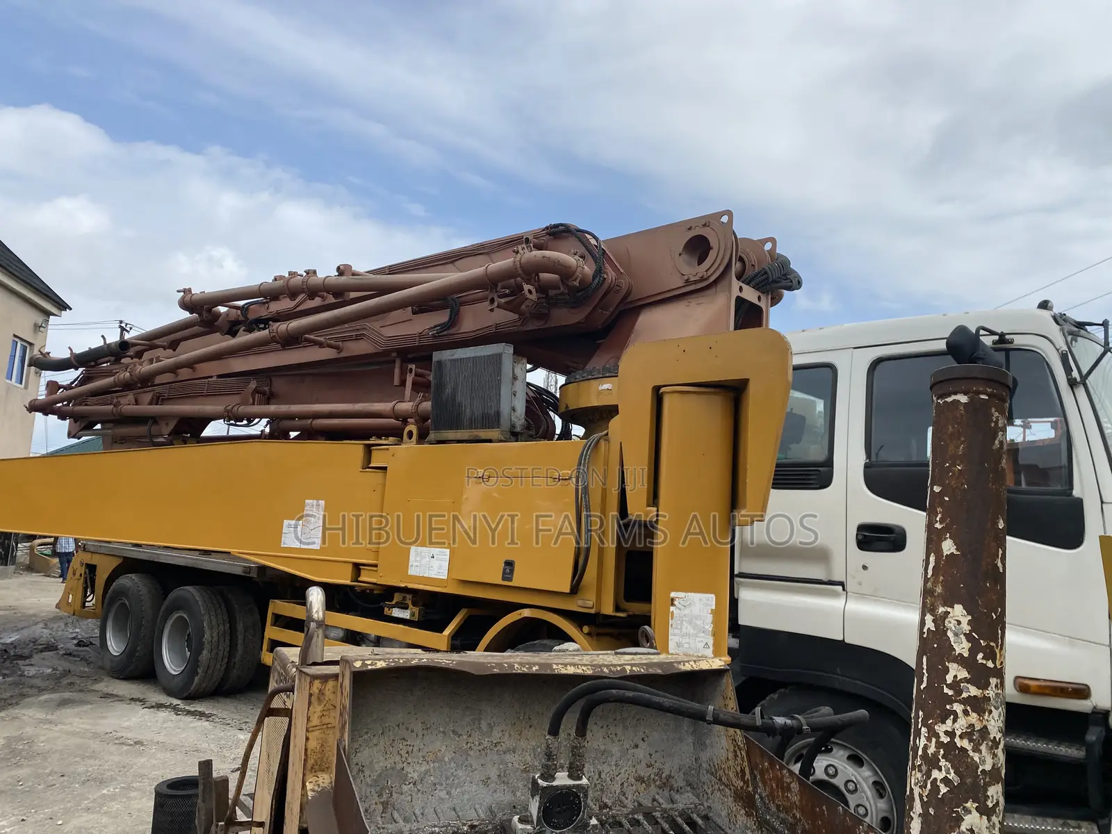 Concrete Mixer Pump 55-Meters Height