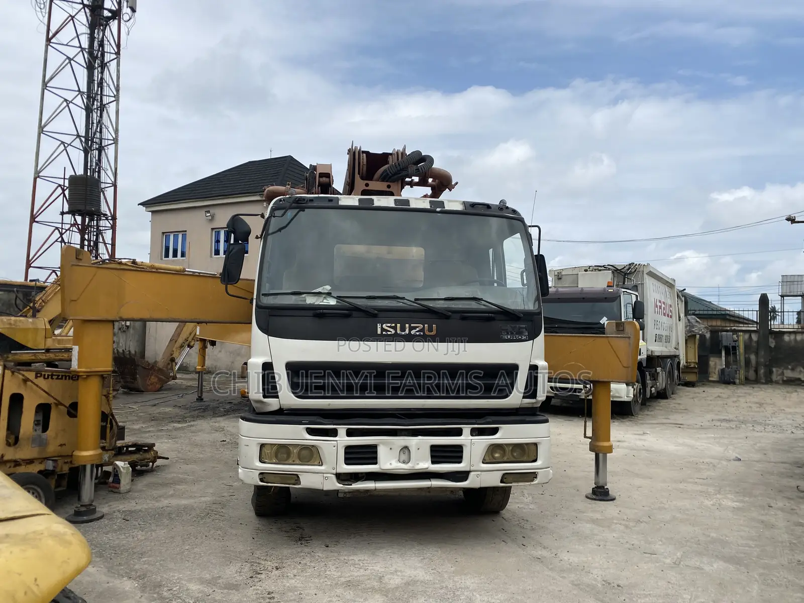 Concrete Mixer Pump 55-Meters Height