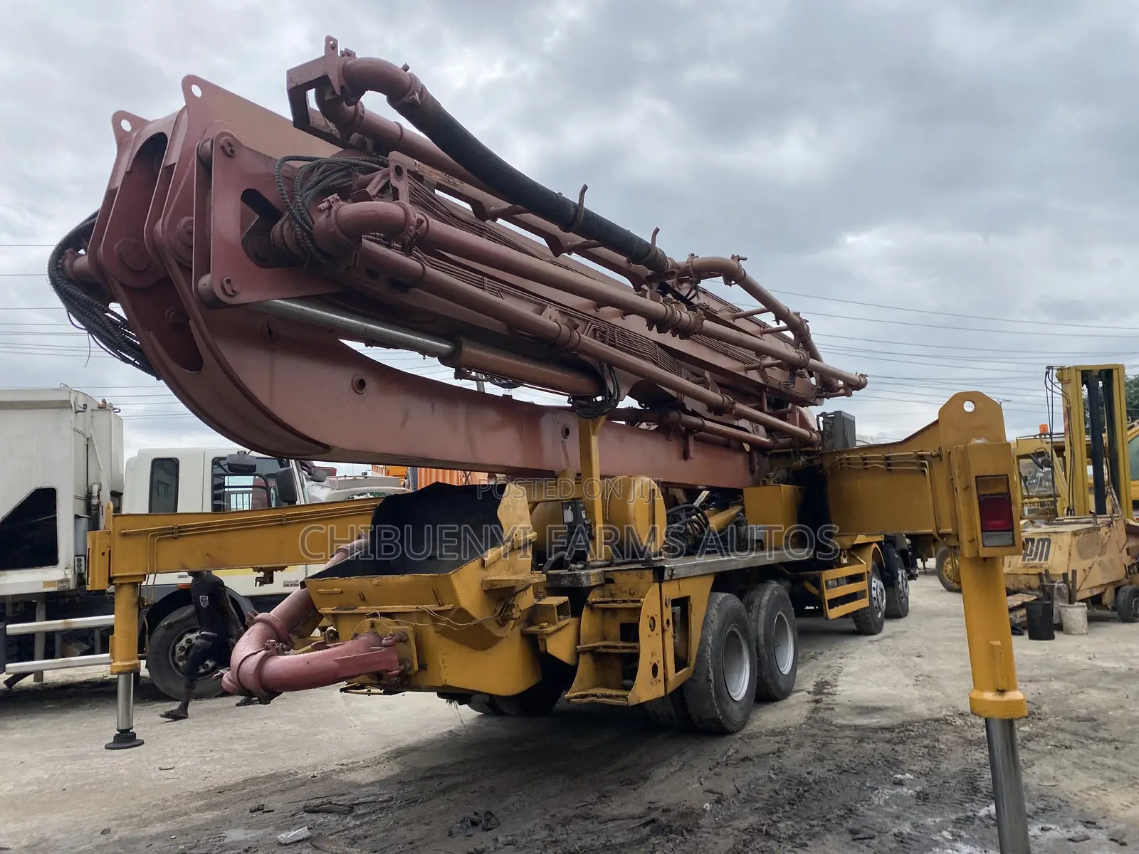 Concrete Mixer Pump 55-Meters Height