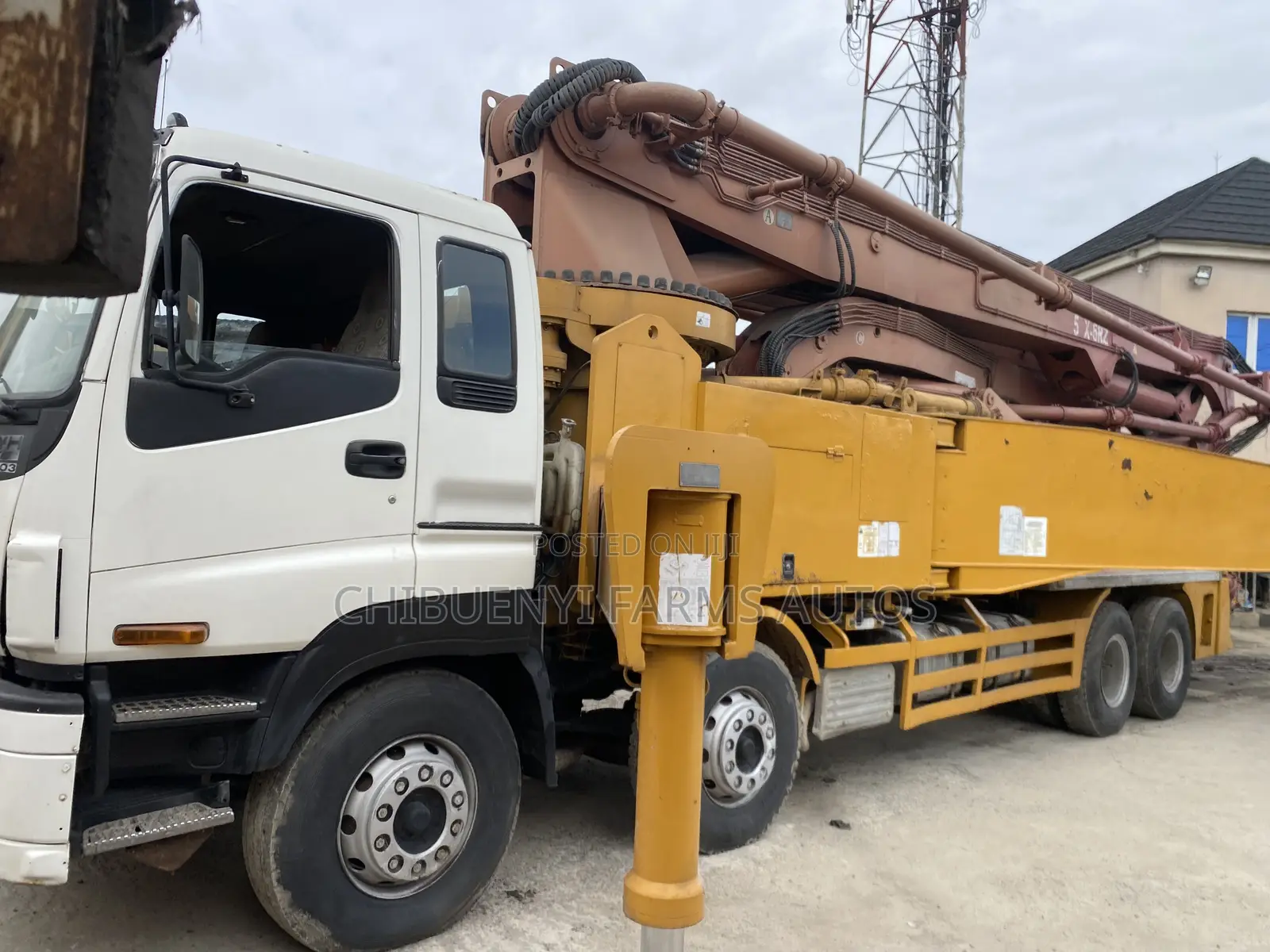 Concrete Mixer Pump 55-Meters Height