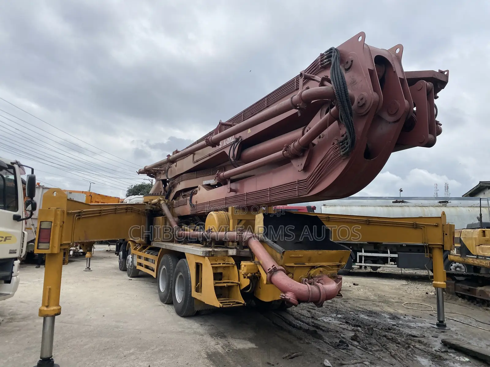 Concrete Mixer Pump 55-Meters Height
