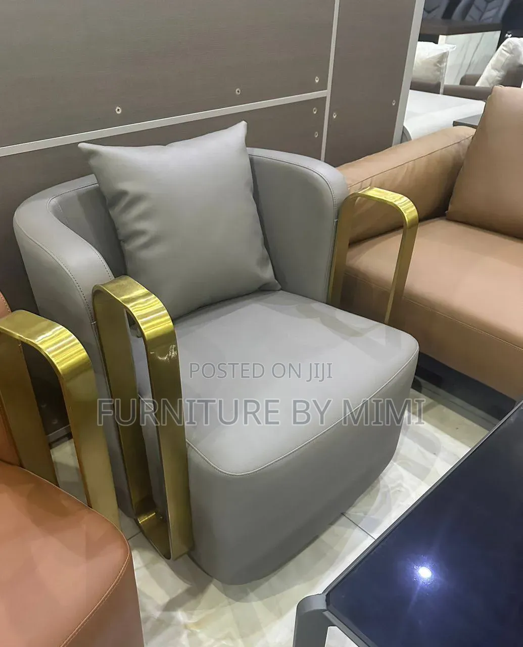 Luxury Modern Single Seater Office Reception Armchairs (Set Available)