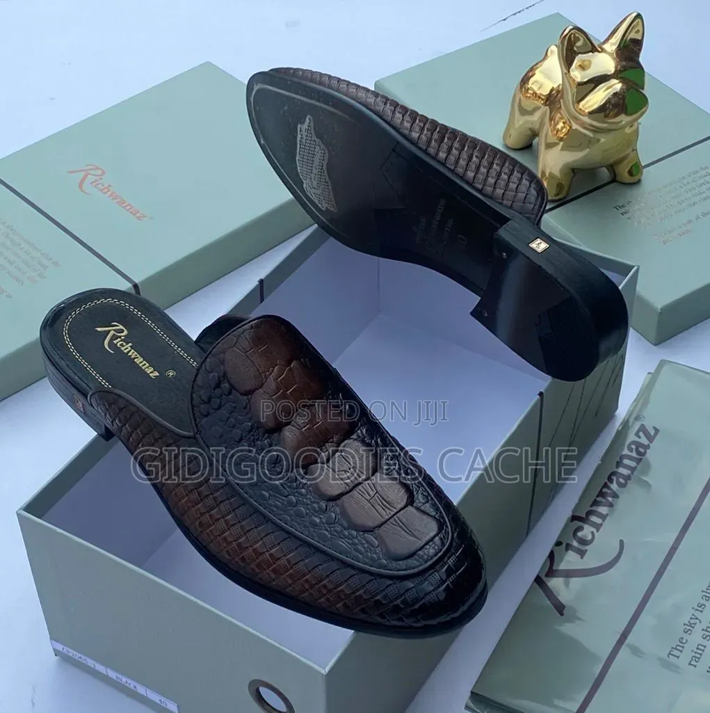 Richwanaz Men's Half Shoes Size 40-46