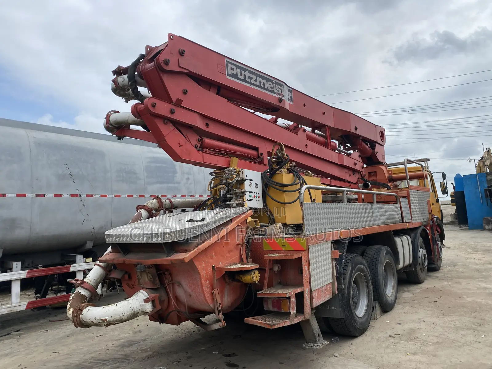 Concrete Pump Truck 34-Meters Height