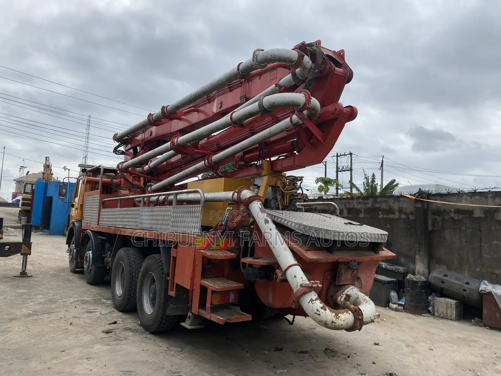 Concrete Pump Truck 34-Meters Height