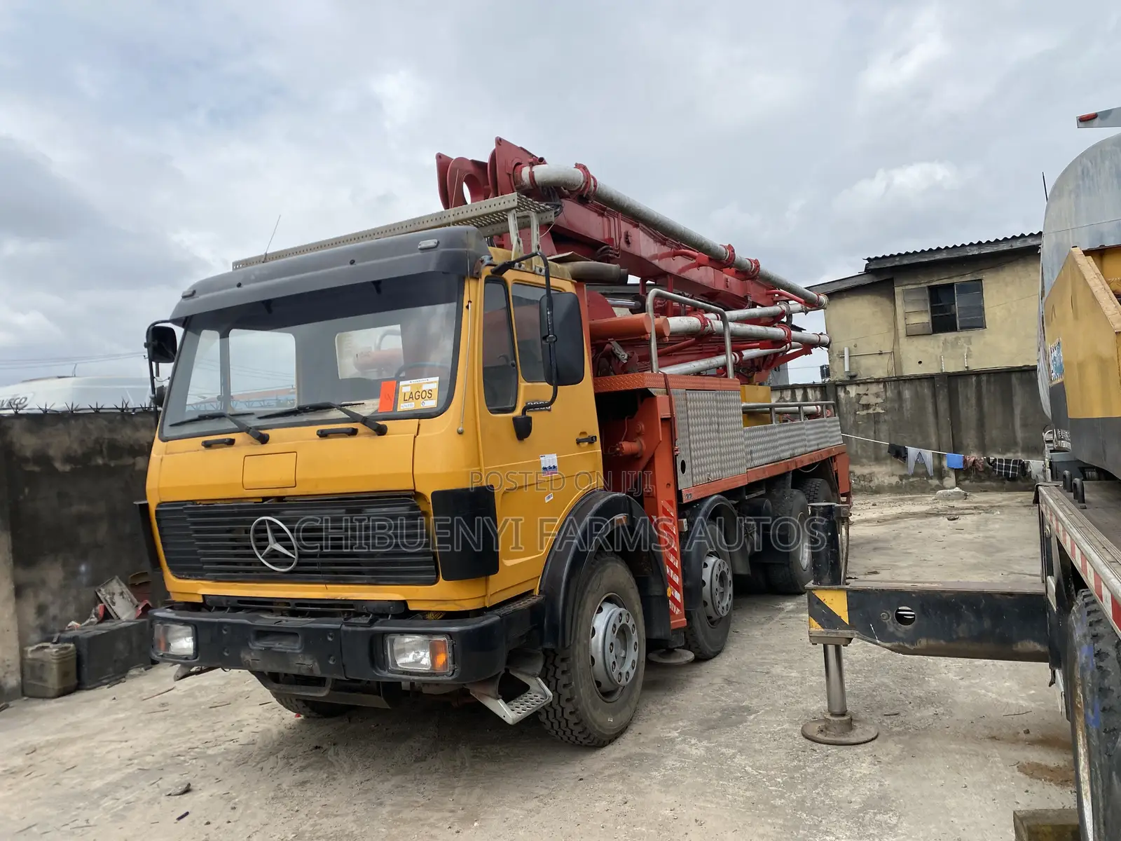 Concrete Pump Truck 34-Meters Height