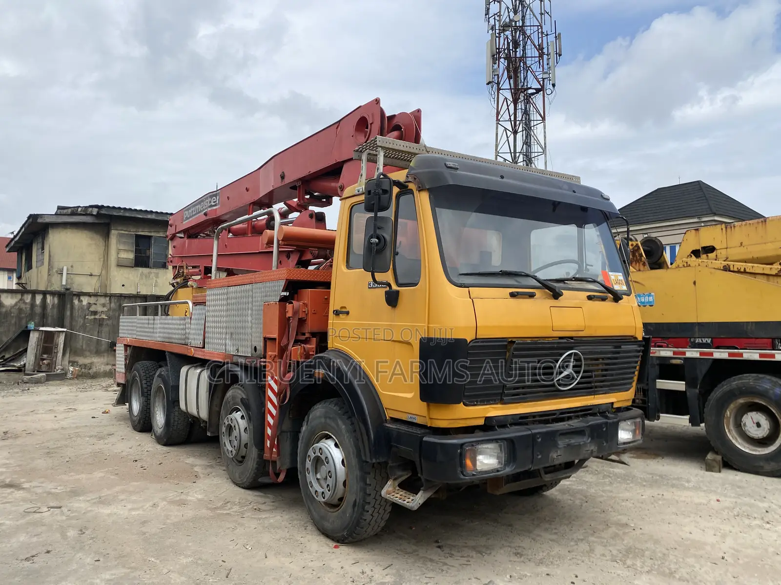 Concrete Pump Truck 34-Meters Height