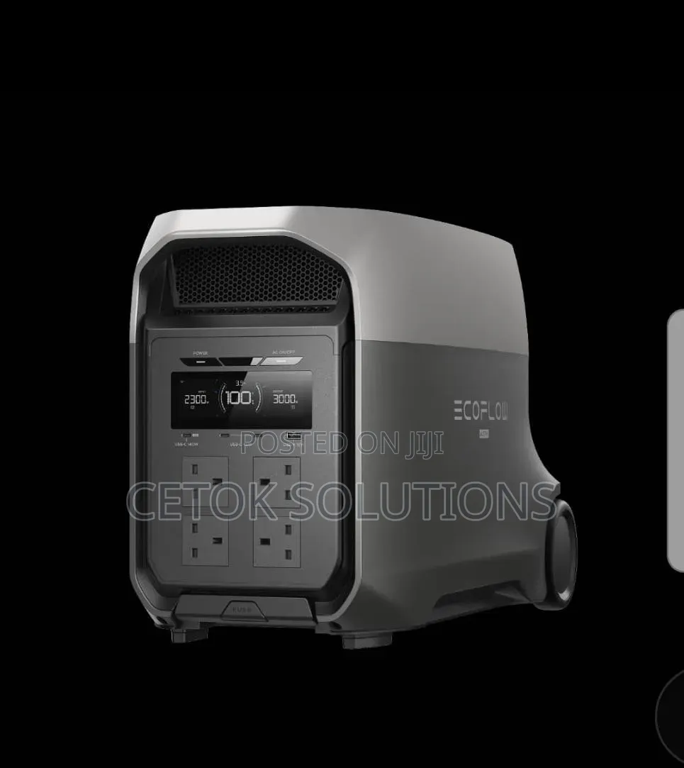 Ecoflow Delta 3 Ultra 3.6kVA (3,600W) Solar Generator Power Station