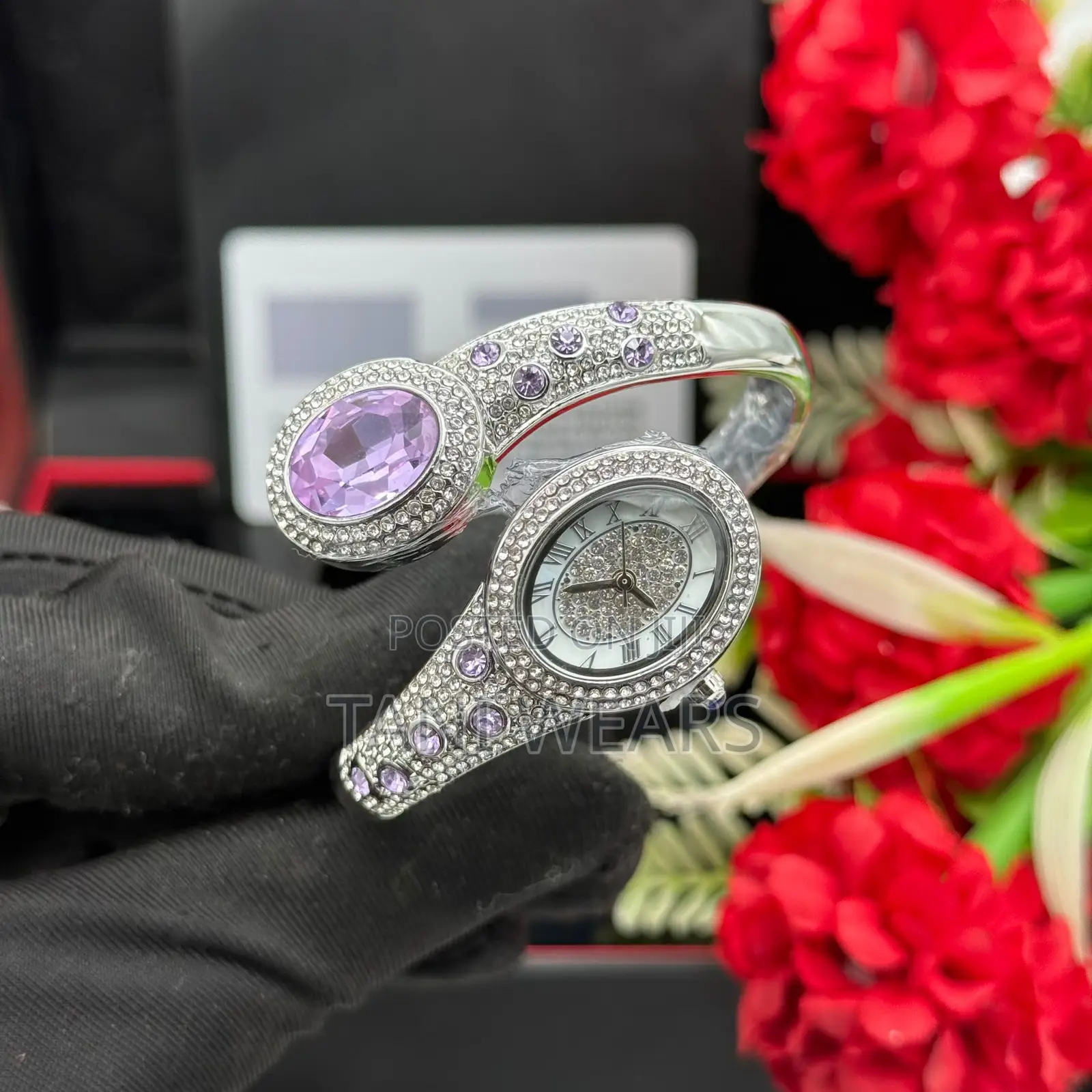 Luxury Rhinestone Bracelet Watch