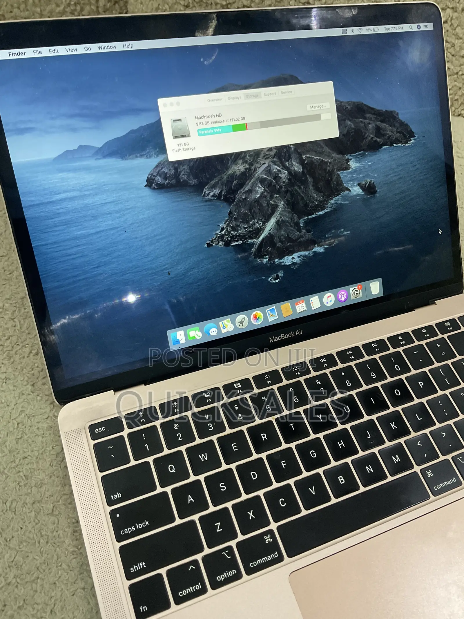 Laptop Apple MacBook Air 2019 128GB Intel Core i5 SSD 512GB