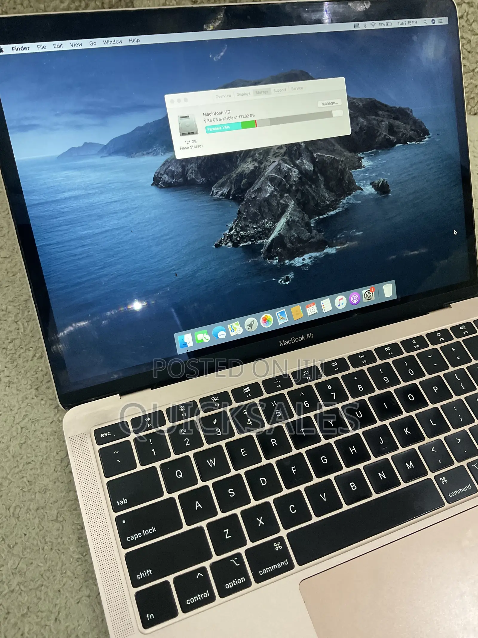 Laptop Apple MacBook Air 2019 128GB Intel Core i5 SSD 512GB