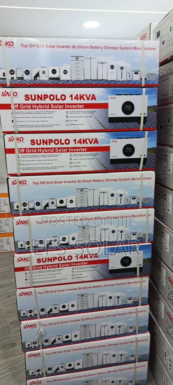 SAKO SUNPOLO 14KVA Hybrid Solar Inverter