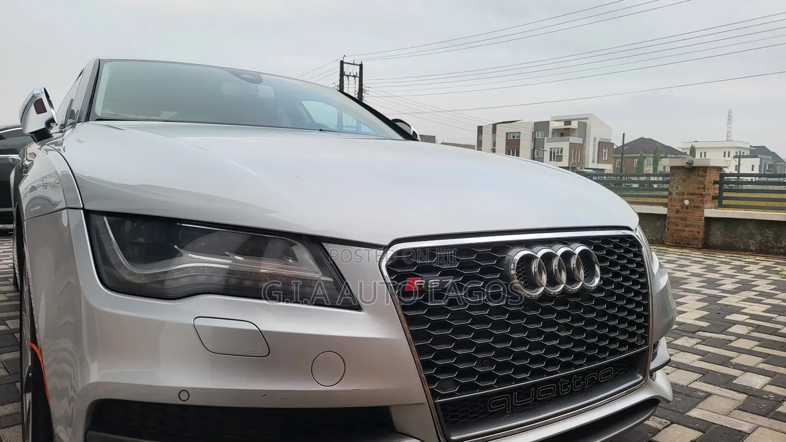 Audi RS7 2015 Silver