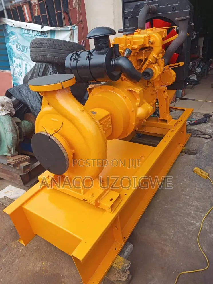6×5 Water Pump Coupled With Perkins Engine