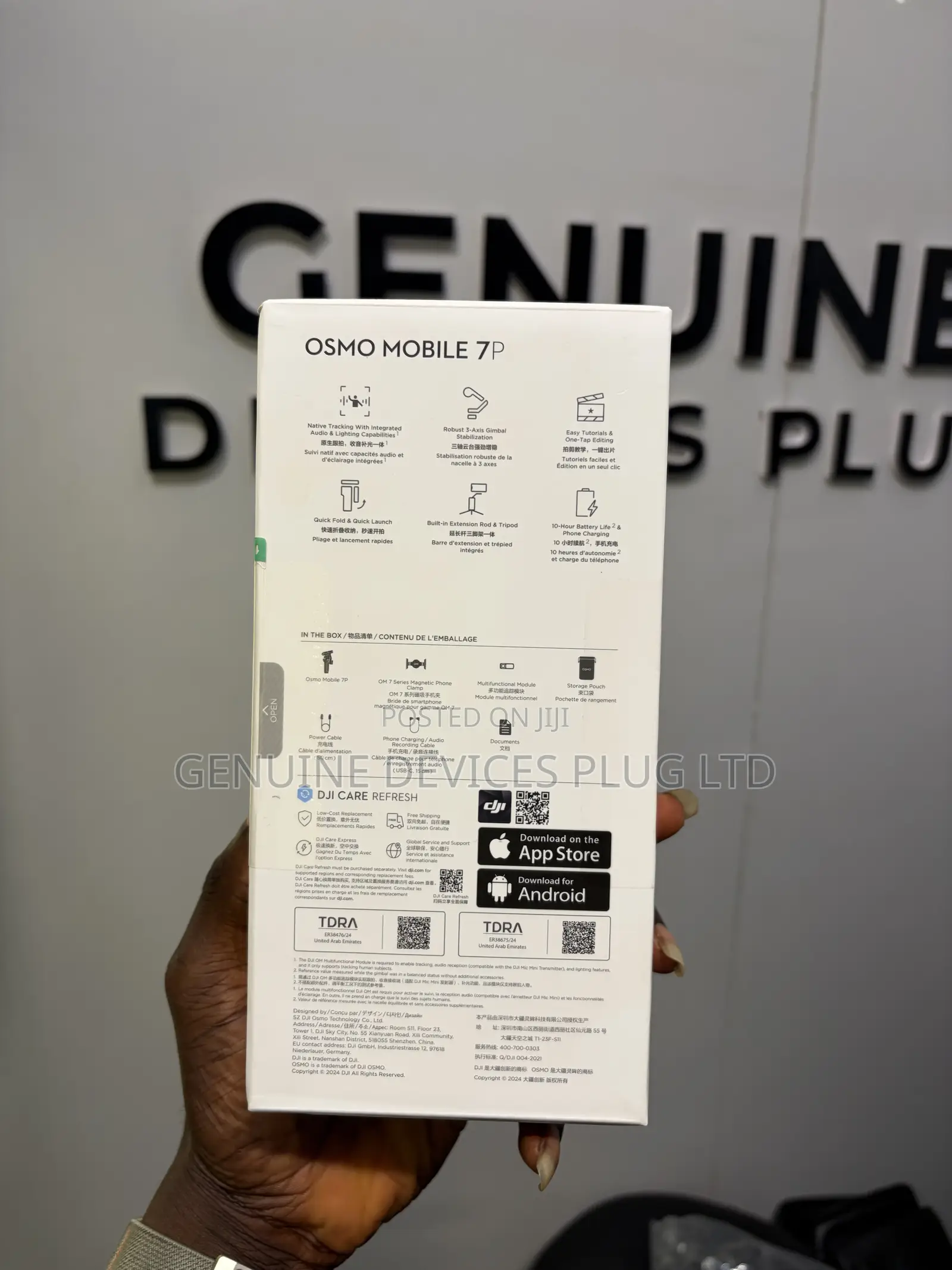 DJI Osmo Mobile 7P Gimbal Stabilizer for iPhone & Android