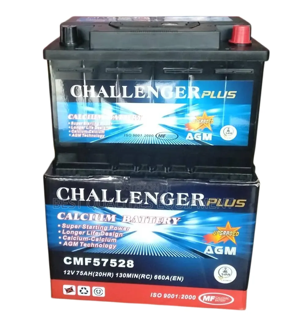 12v75ah Challenger Battery