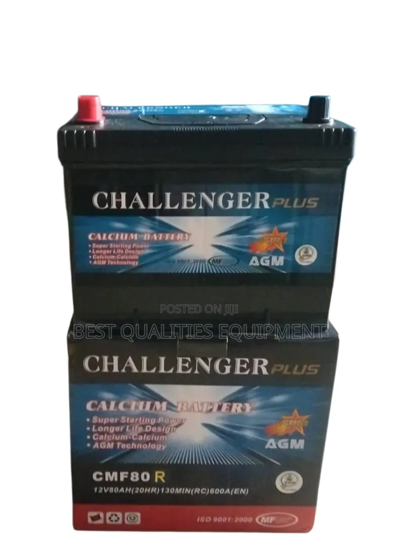 12v80ah Challenger Battery