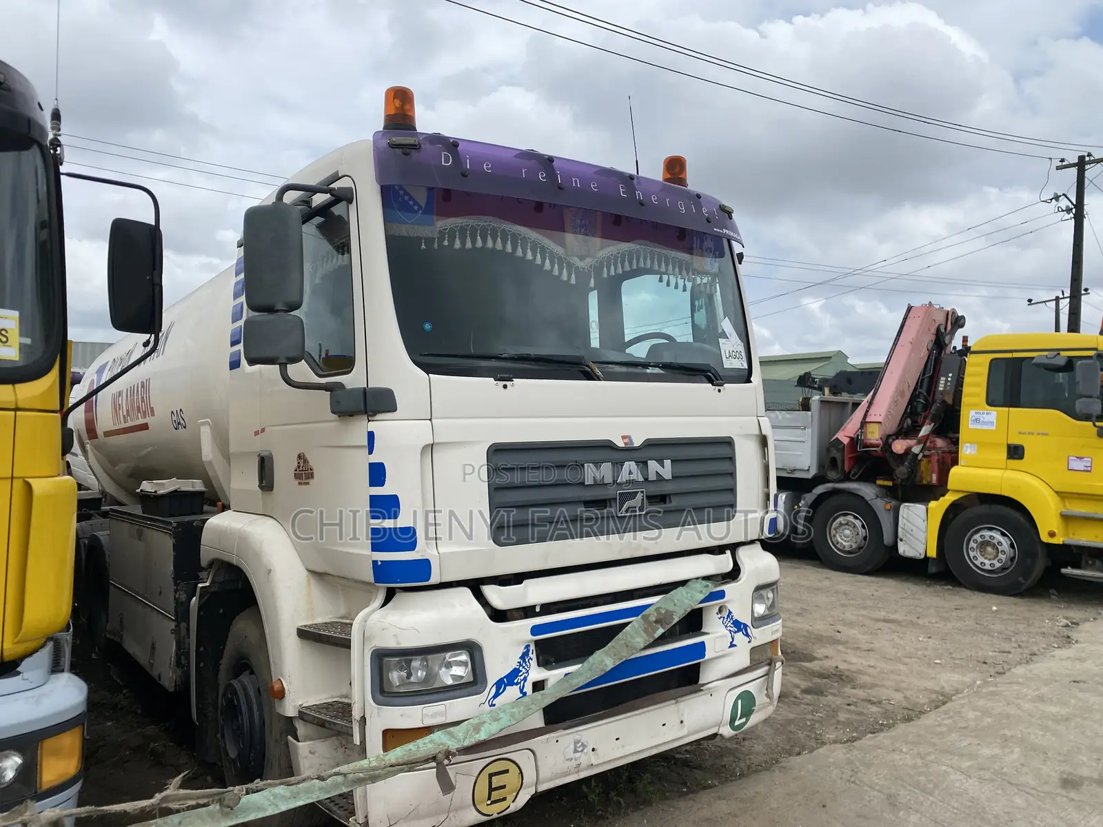 LPG GAS TRUCK 14tons (Man Diesel)