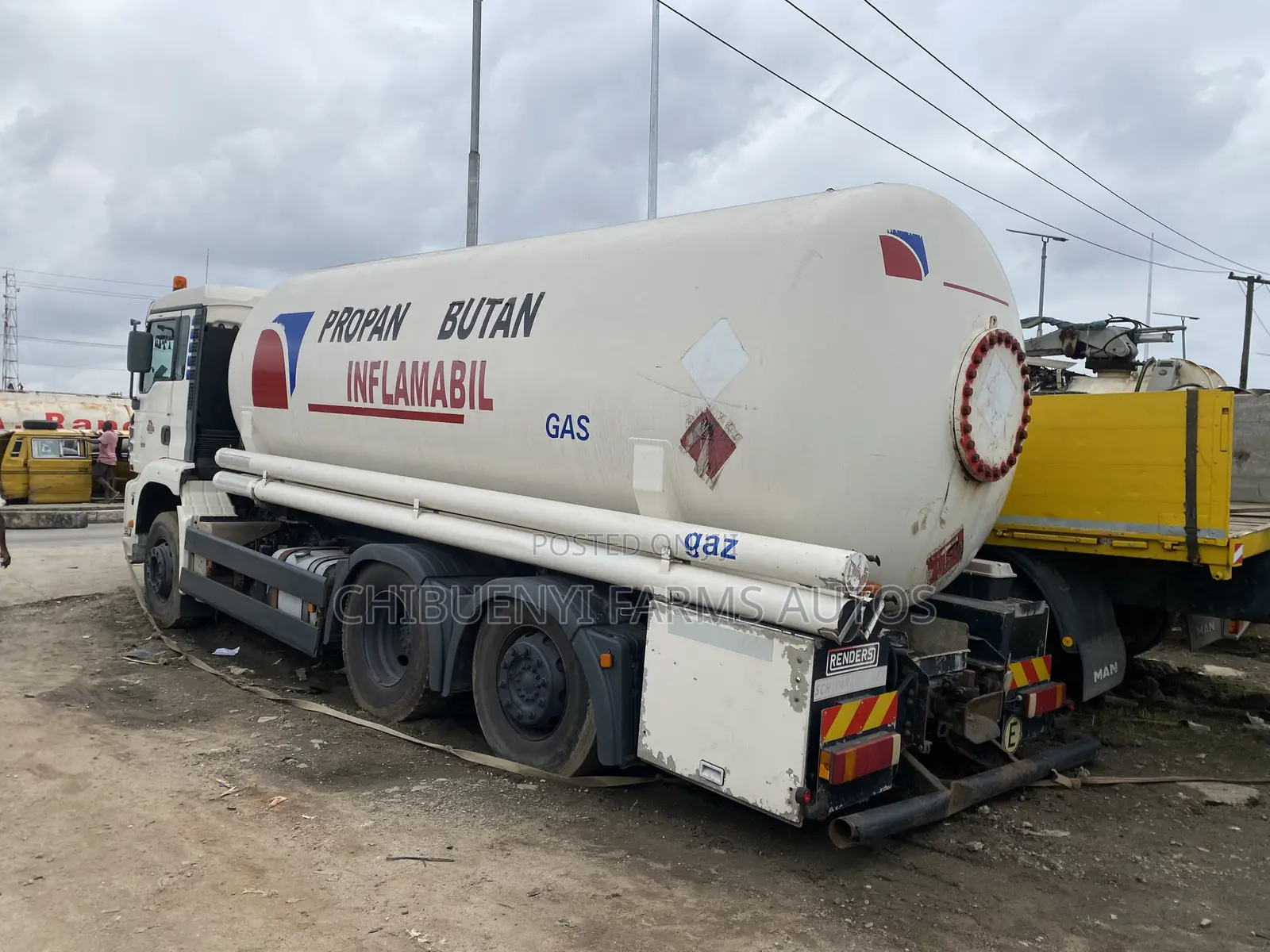 LPG GAS TRUCK 14tons (Man Diesel)