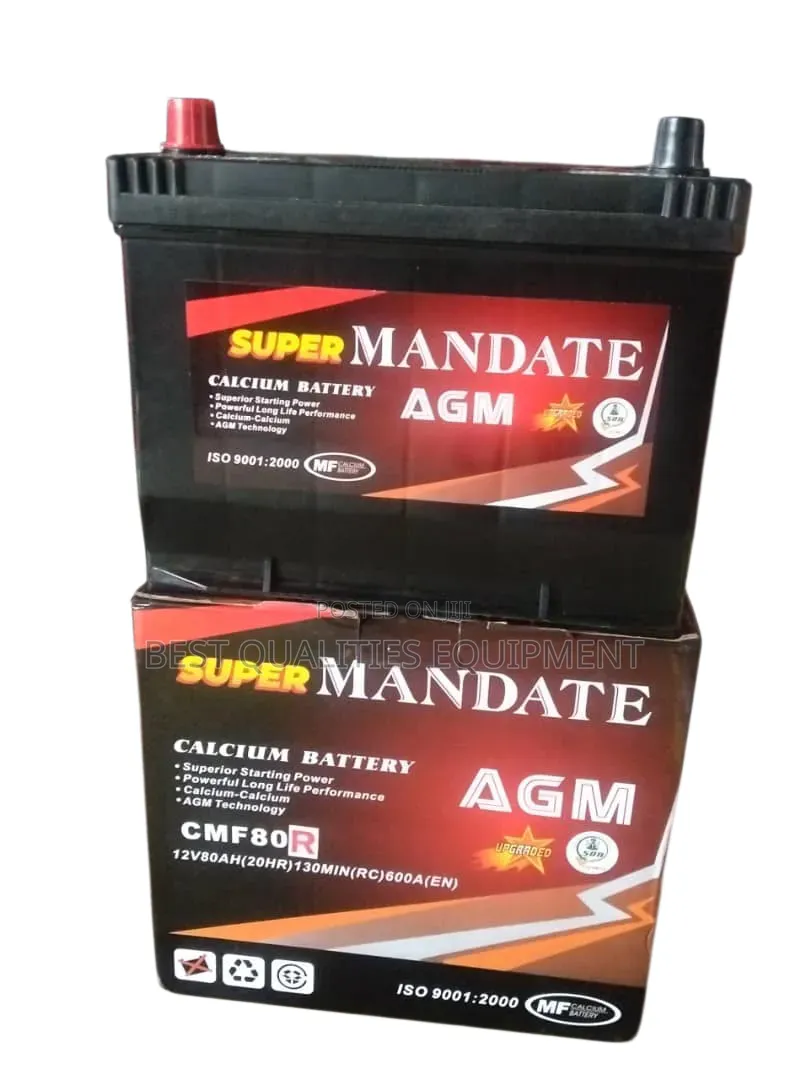 12v80ah Super Mandate